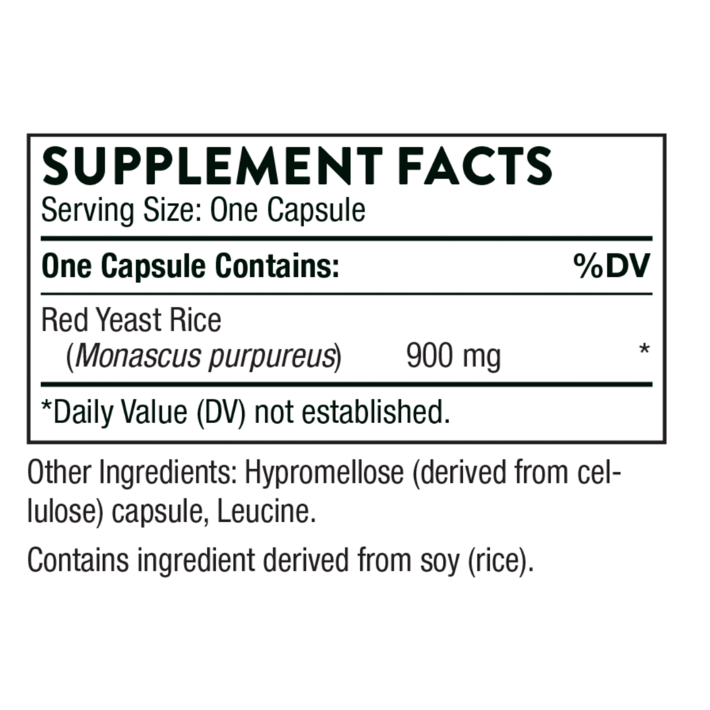 Red Yeast Rice (Formerly Called Choleast-900)