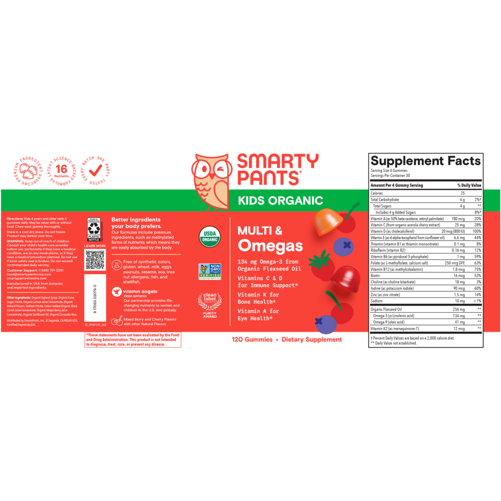Smarty Pants Organics
