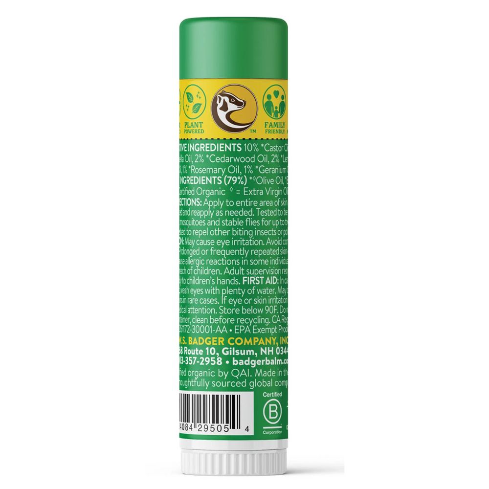 Badger Anti-Bug Balm Travel Stick