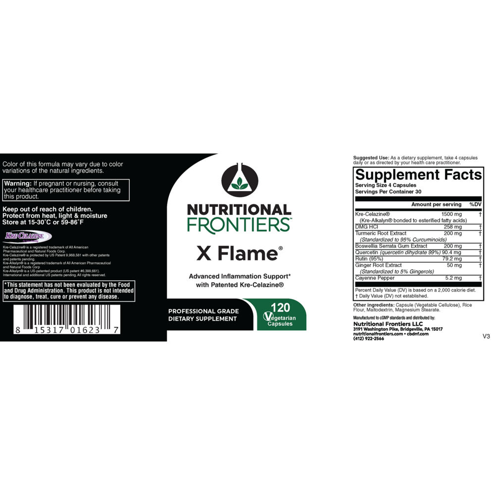Nutritional Frontiers X Flame