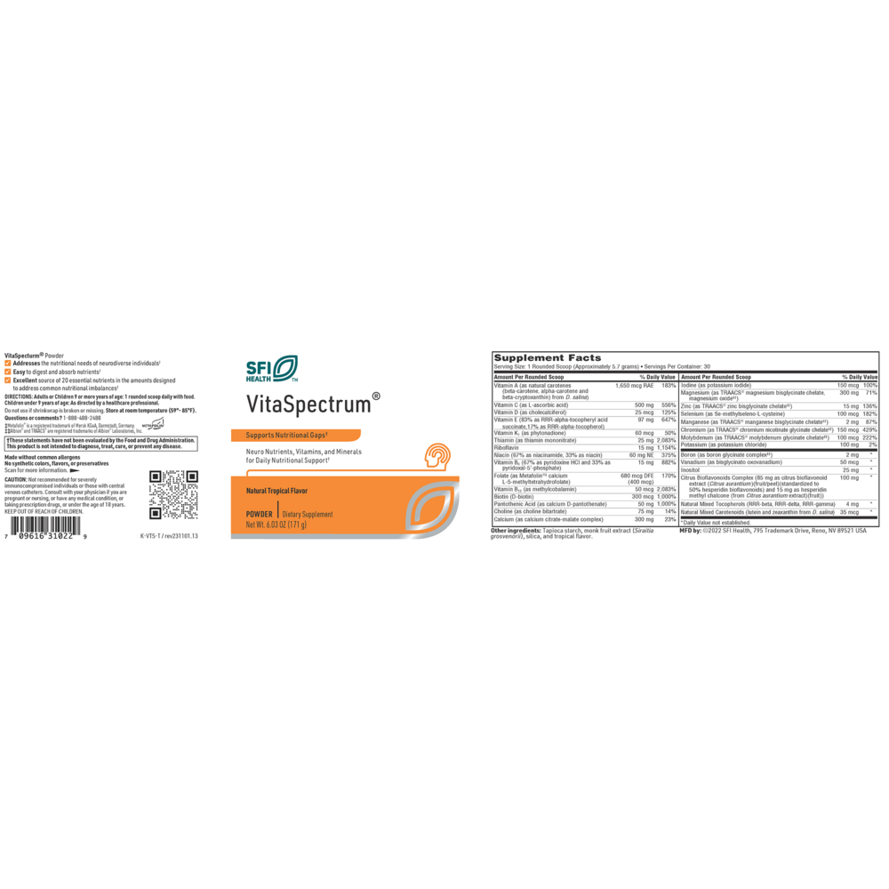 VITASPECTRUM Powder Tropical