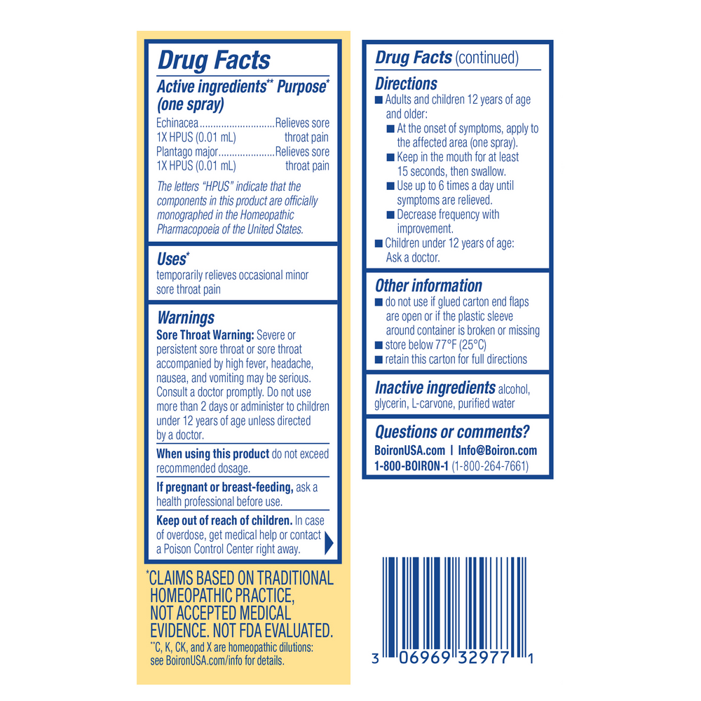 Throat Calm Spray