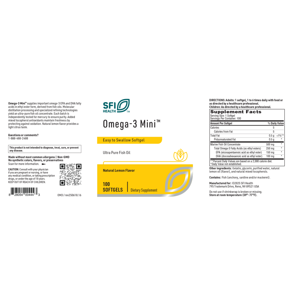 Omega-3 Mini™ Fish Oil