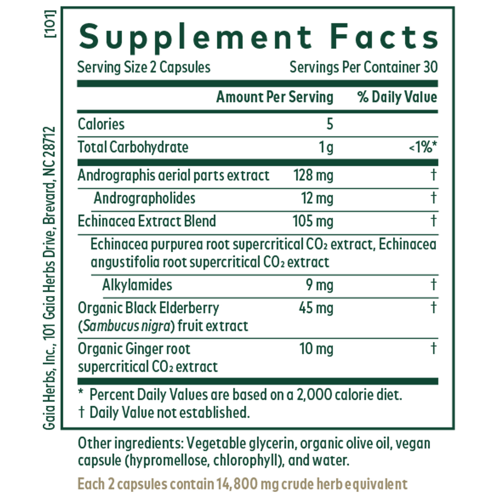 Andrographis Activator (Replacement for Immune Activator also formerly Rapid Immune Response)