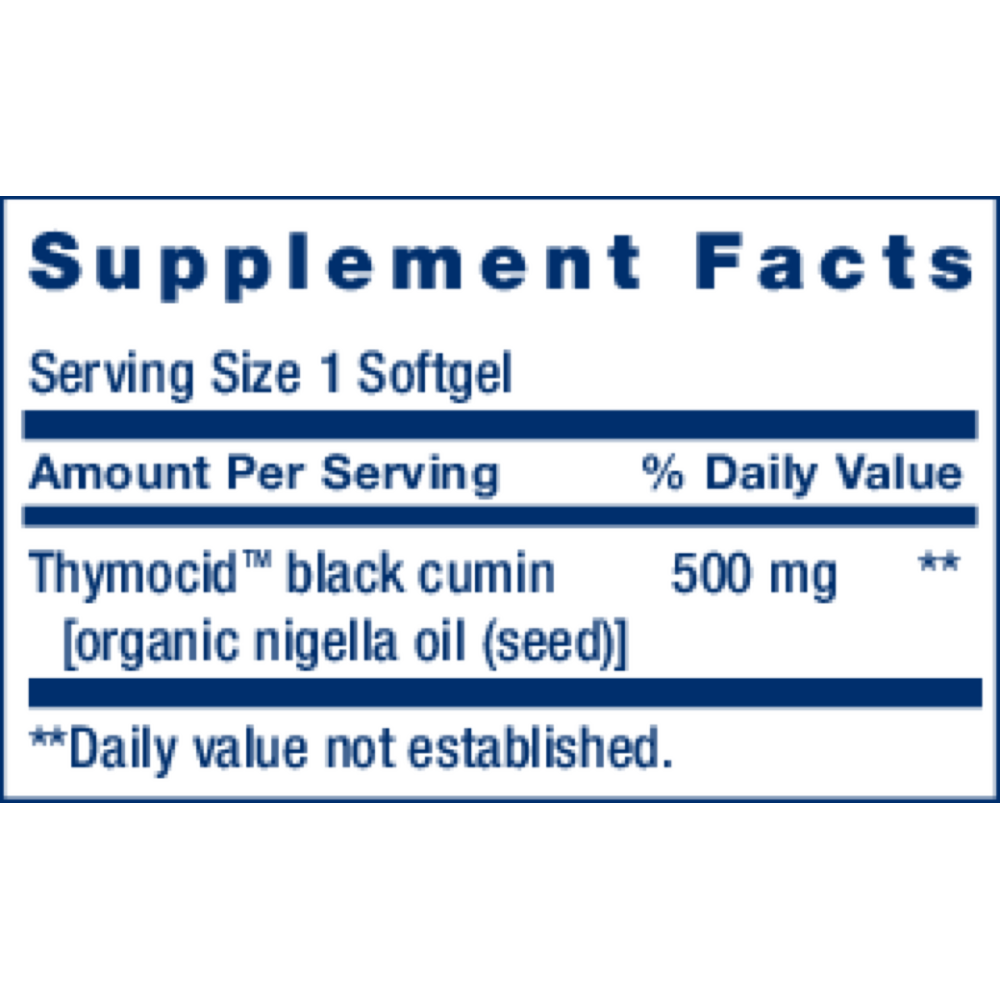 Black Cumin Seed Oil