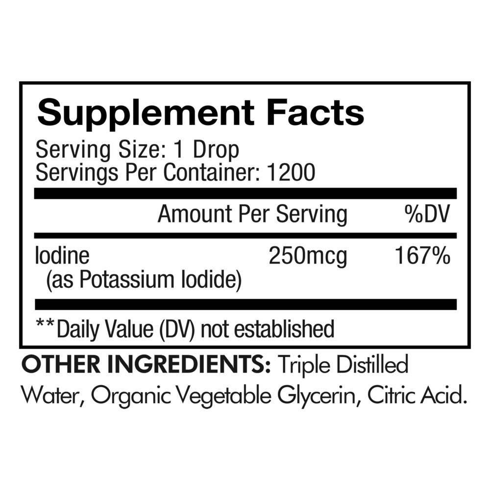 Codeage Minerals Iodine+ Liquid