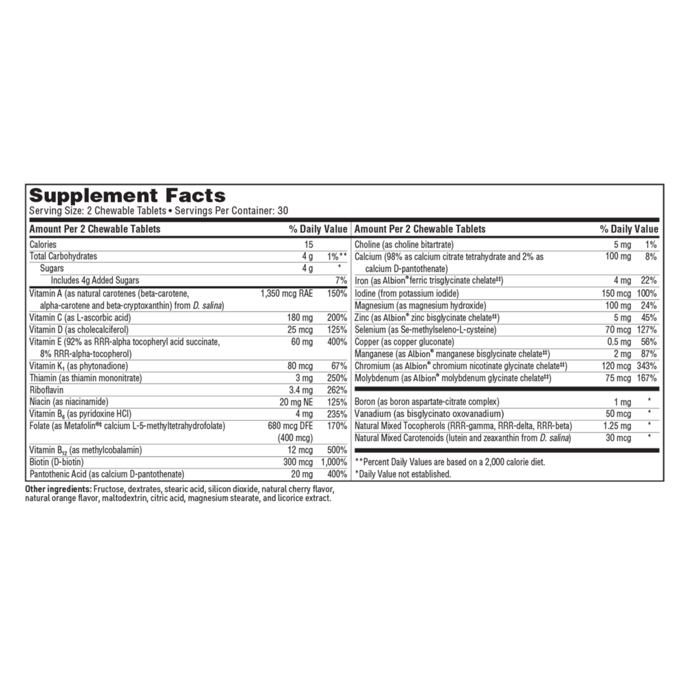 VitaTab Multi-Vitamin Chewable