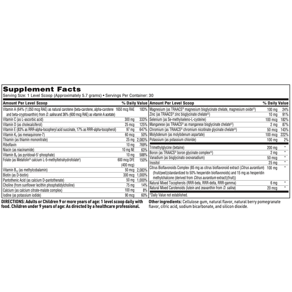 Vitaspectrum Multi-Vitamin Powder (Pomegranate)