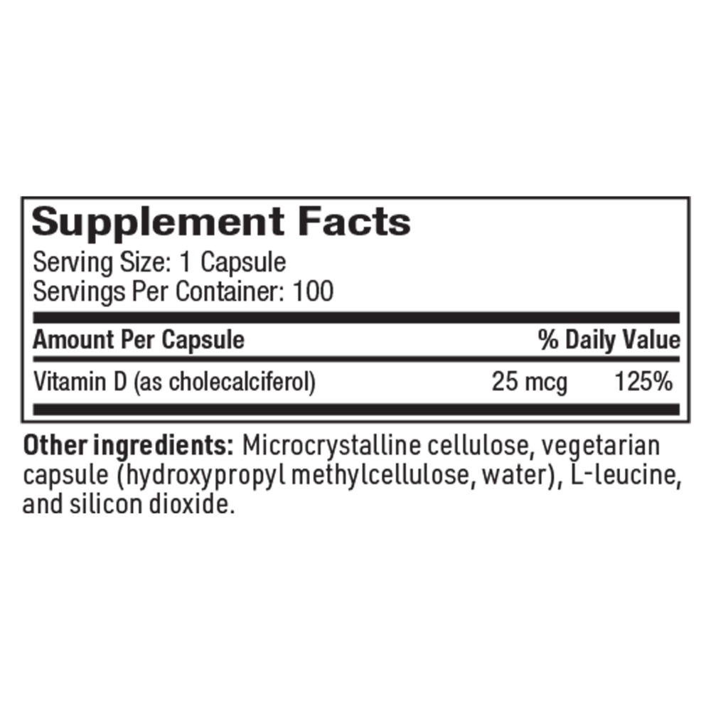Vitamin D3 1000 IU