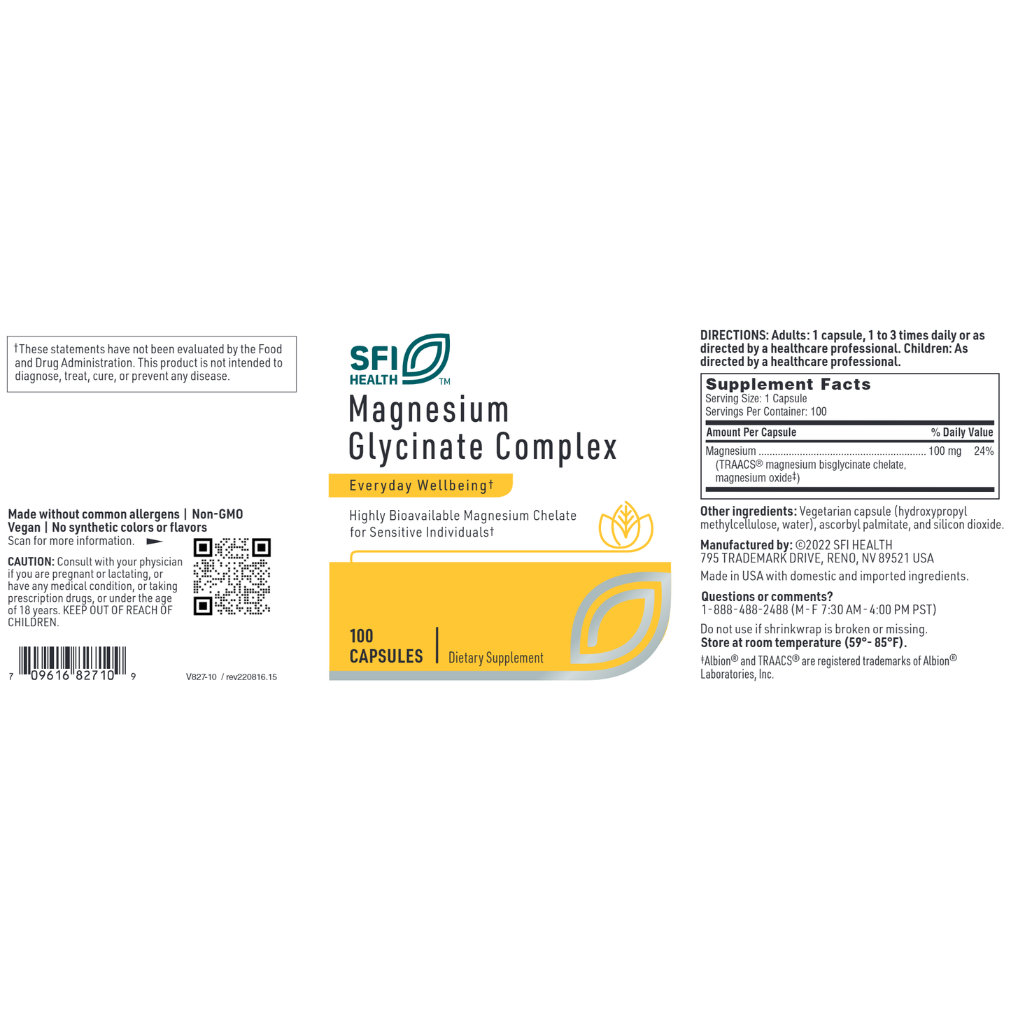 Magnesium Glycinate Complex