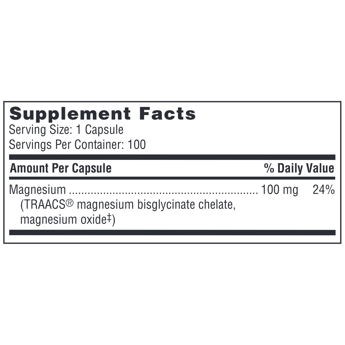 Magnesium Glycinate Complex