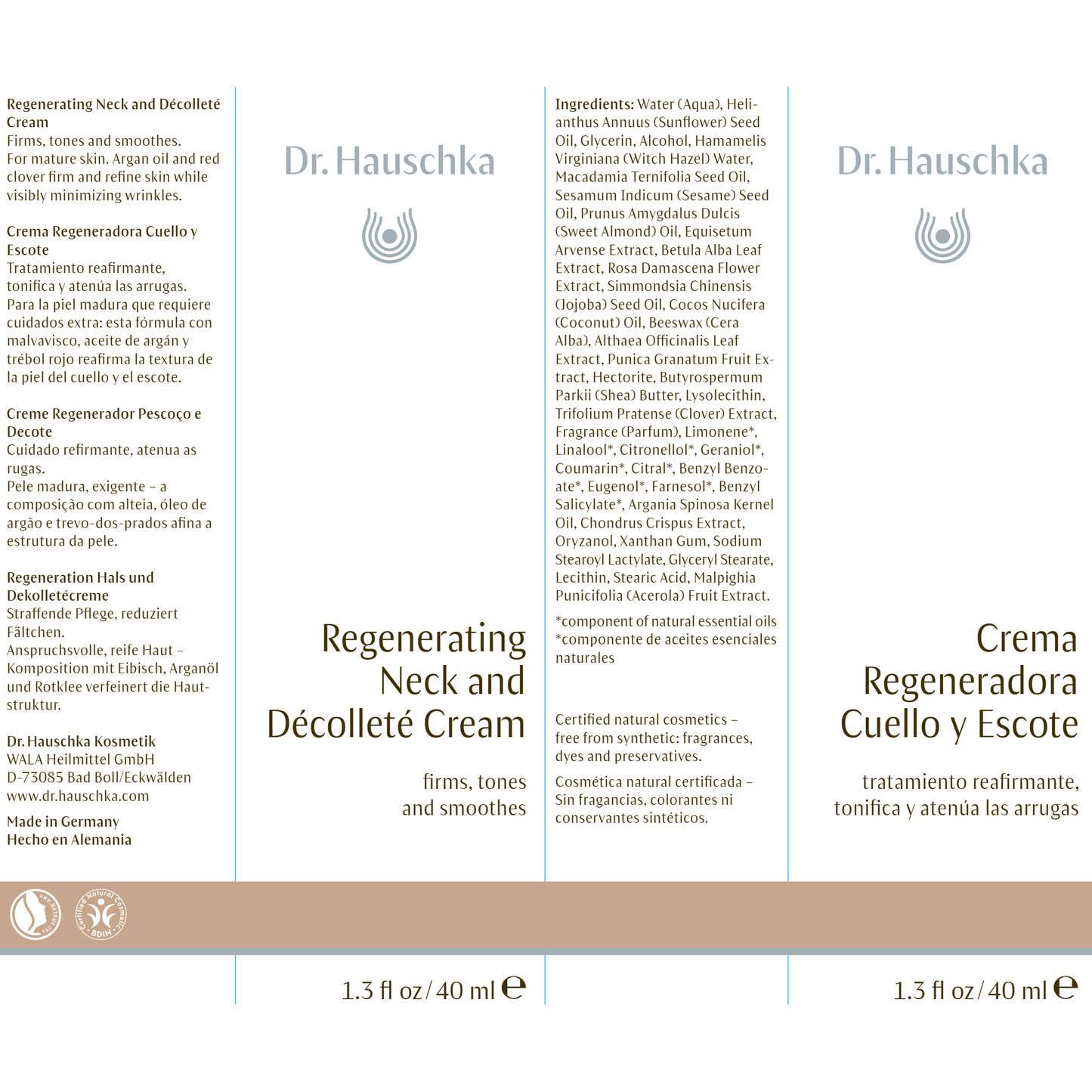 Dr. Hauschka Regenerating Neck and Décolleté