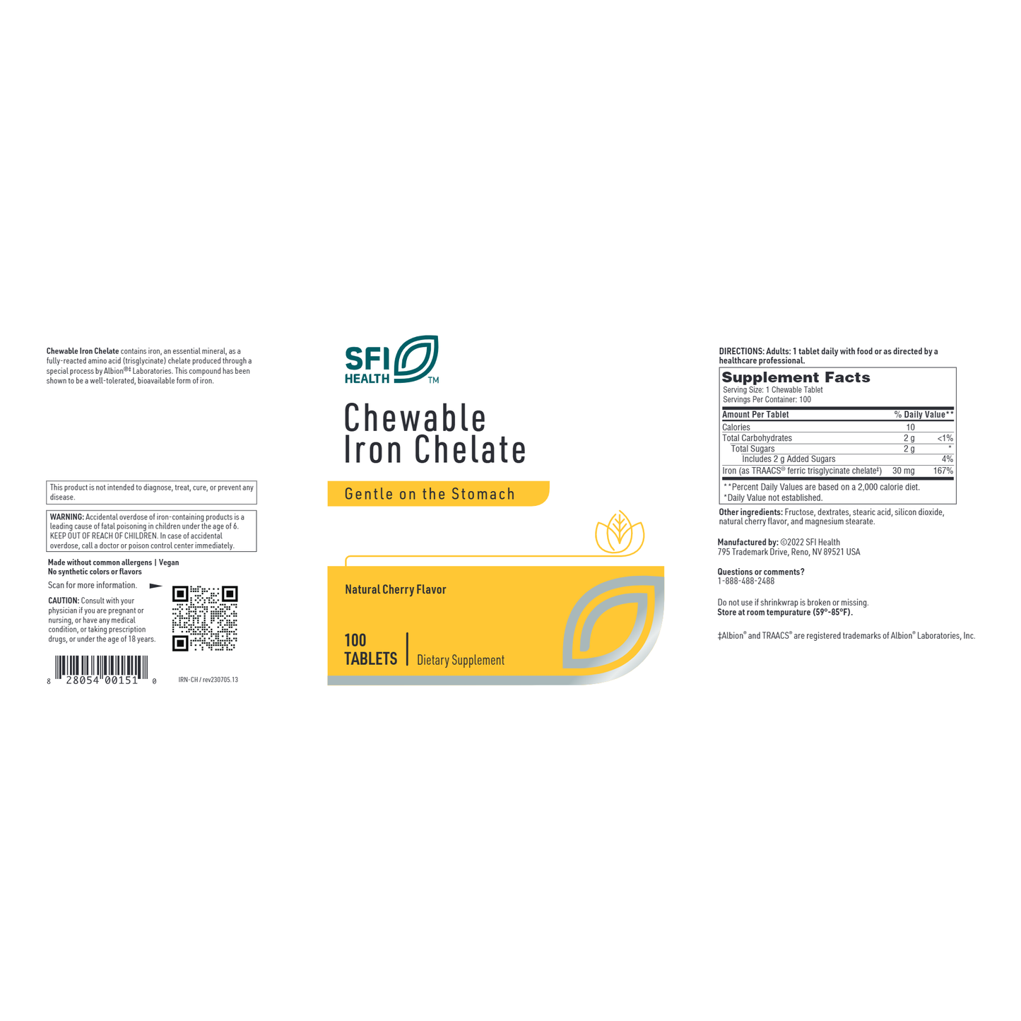 Chewable Iron Chelate