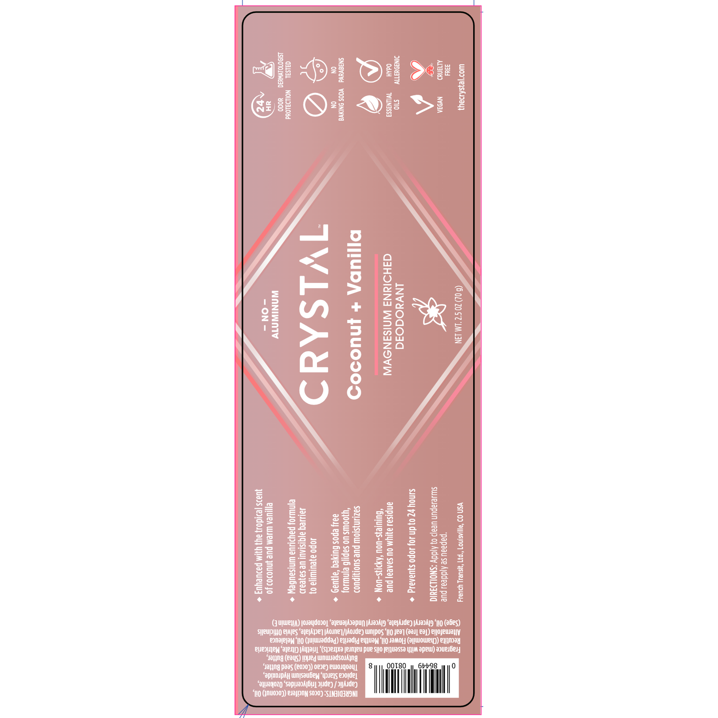 Mag Coconut & Vanilla Deo Stick