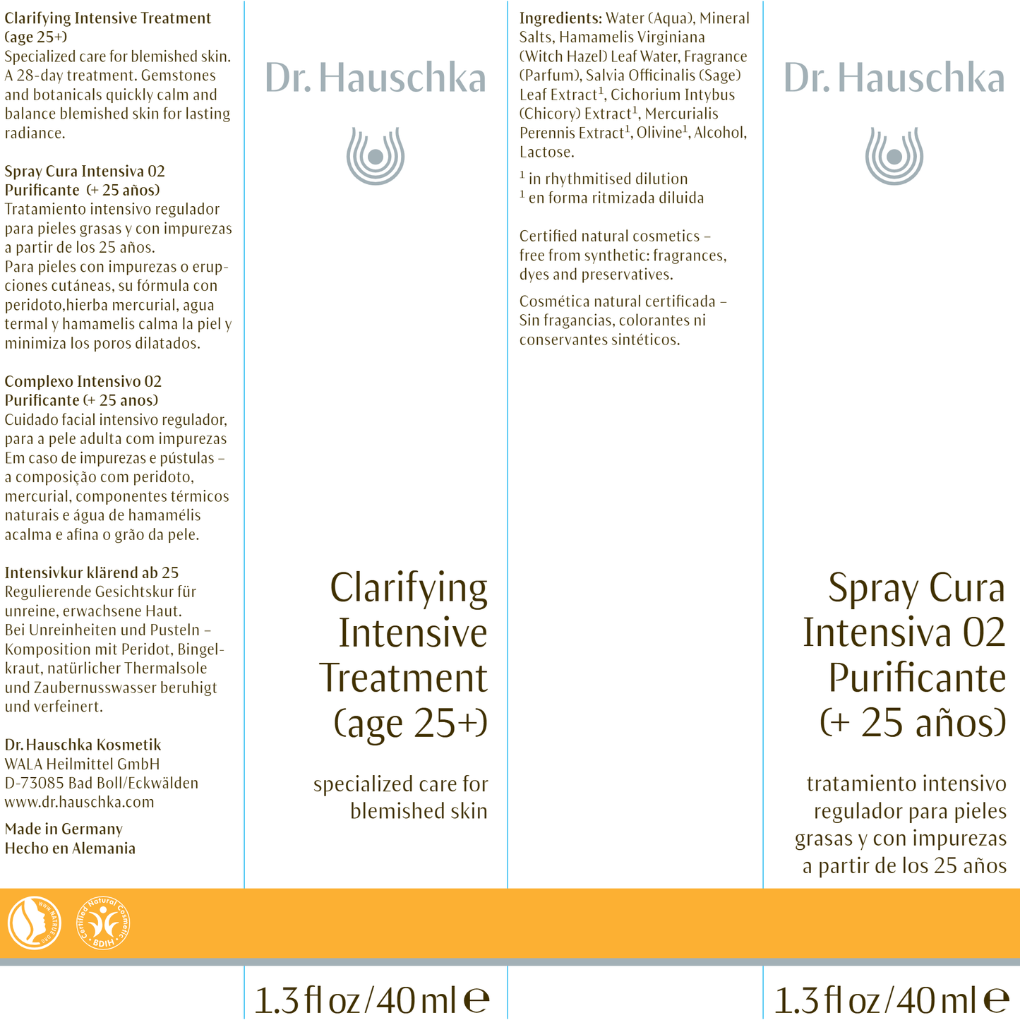 Dr. Hauschka Clarifying Intensive (Age 25+)