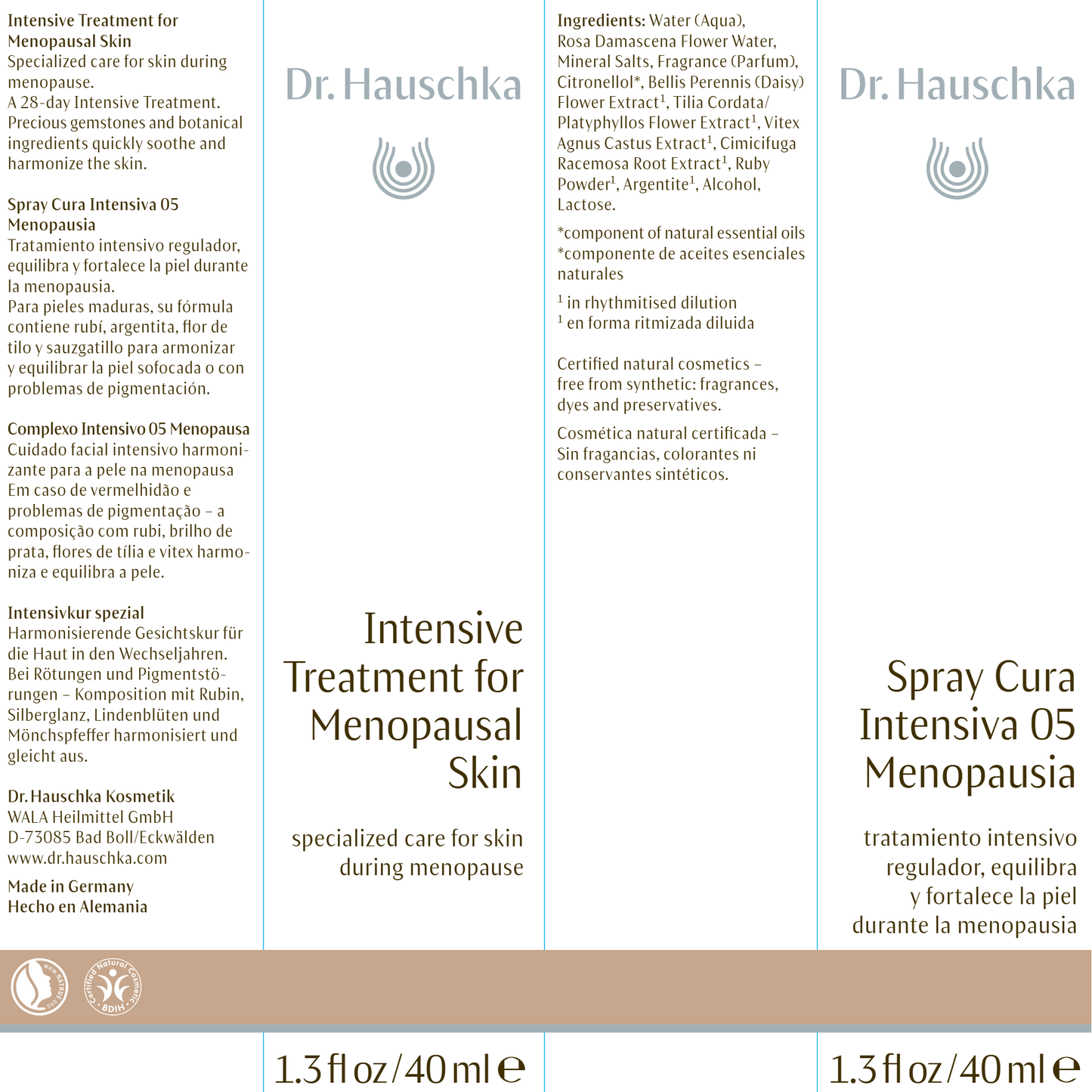 Dr. Hauschka Intensive Treat Menopausal