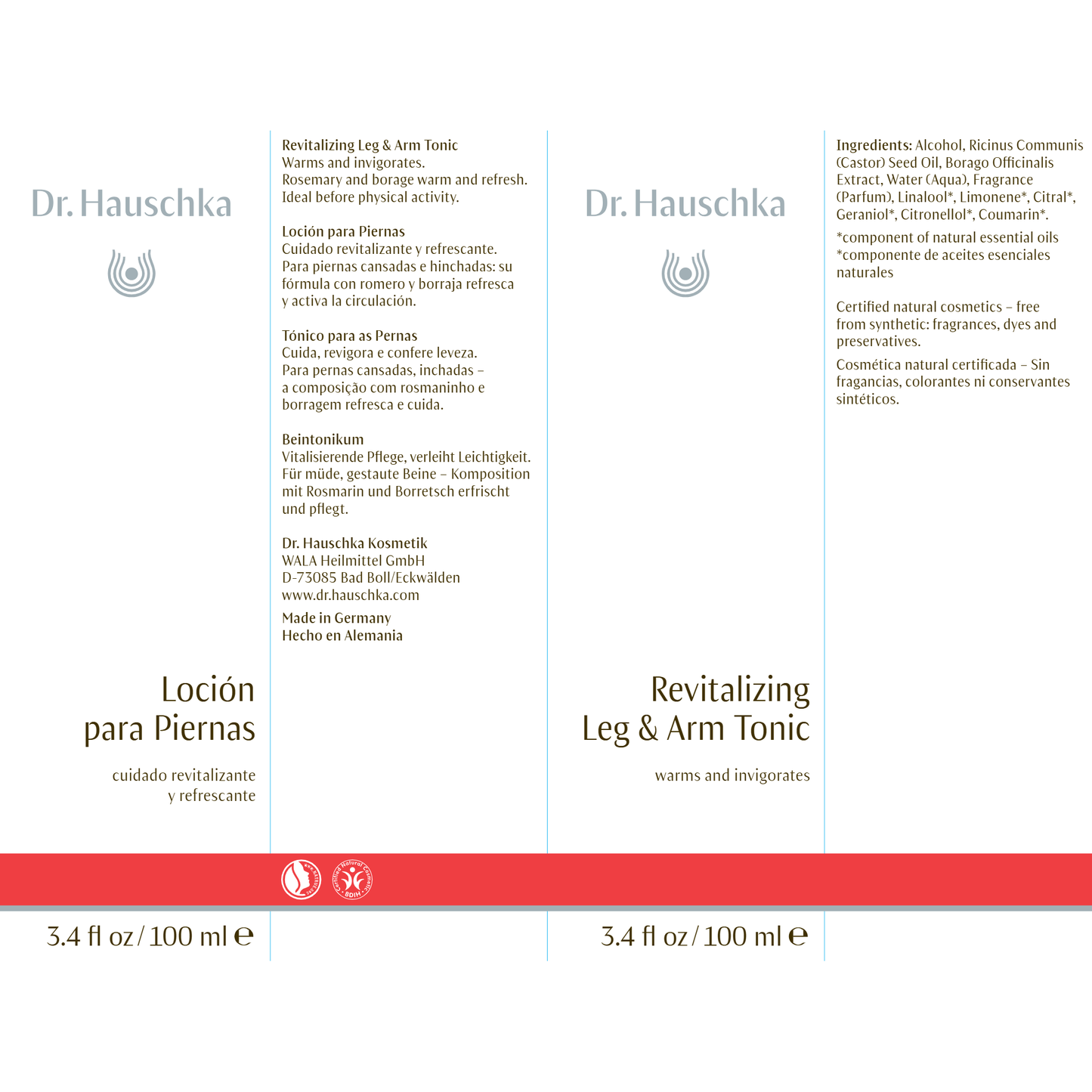 Dr. Hauschka Revitalizing Leg & Arm Tonic