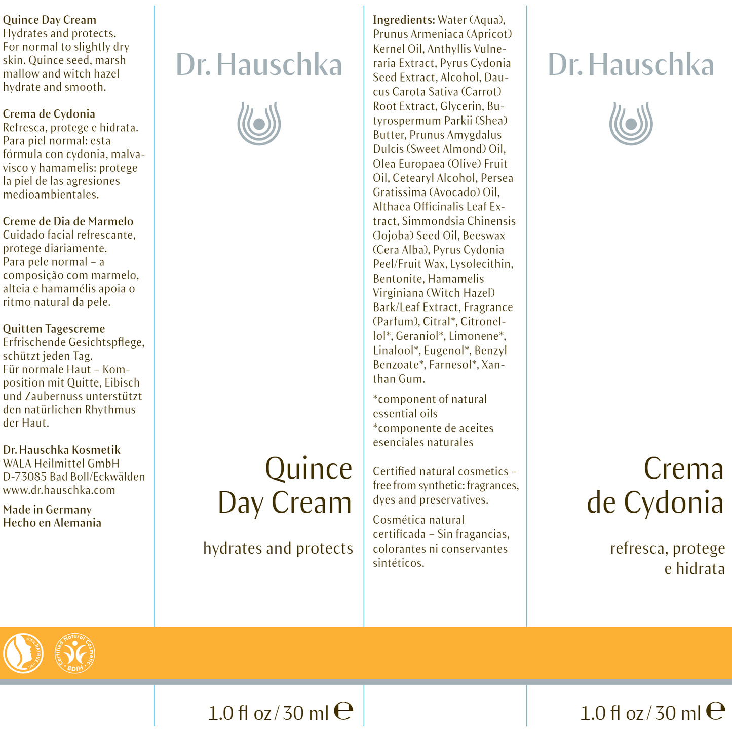 Dr. Hauschka Quince Day Cream