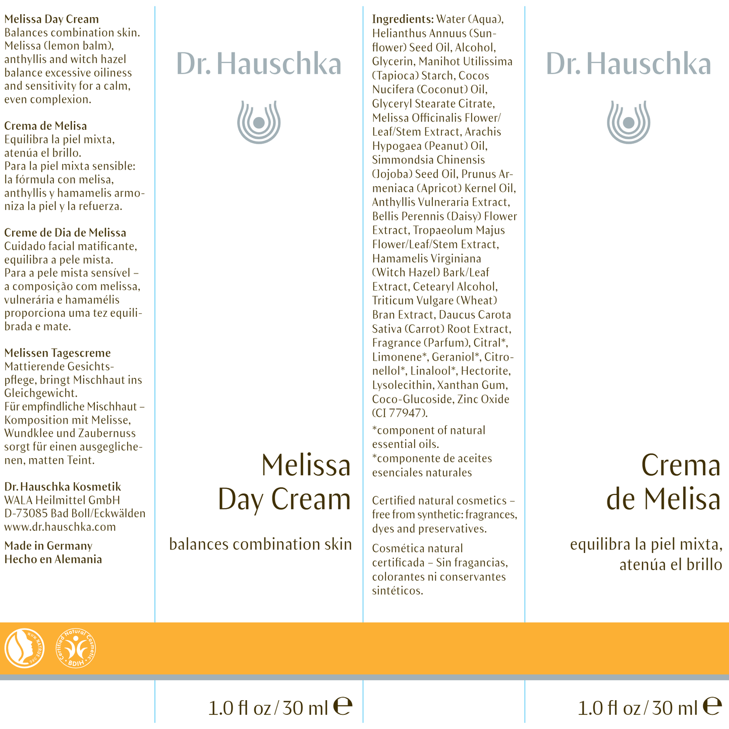 Dr. Hauschka Melissa Day Cream