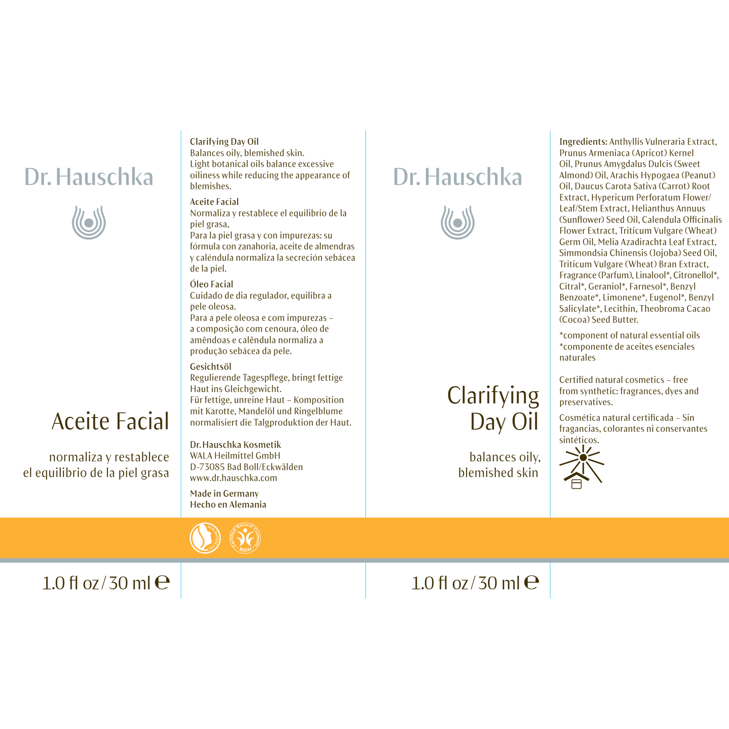 Dr. Hauschka Clarifying Day Oil