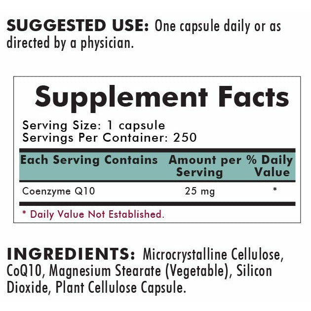 Coenzyme Q10 Capsules (250 ct)