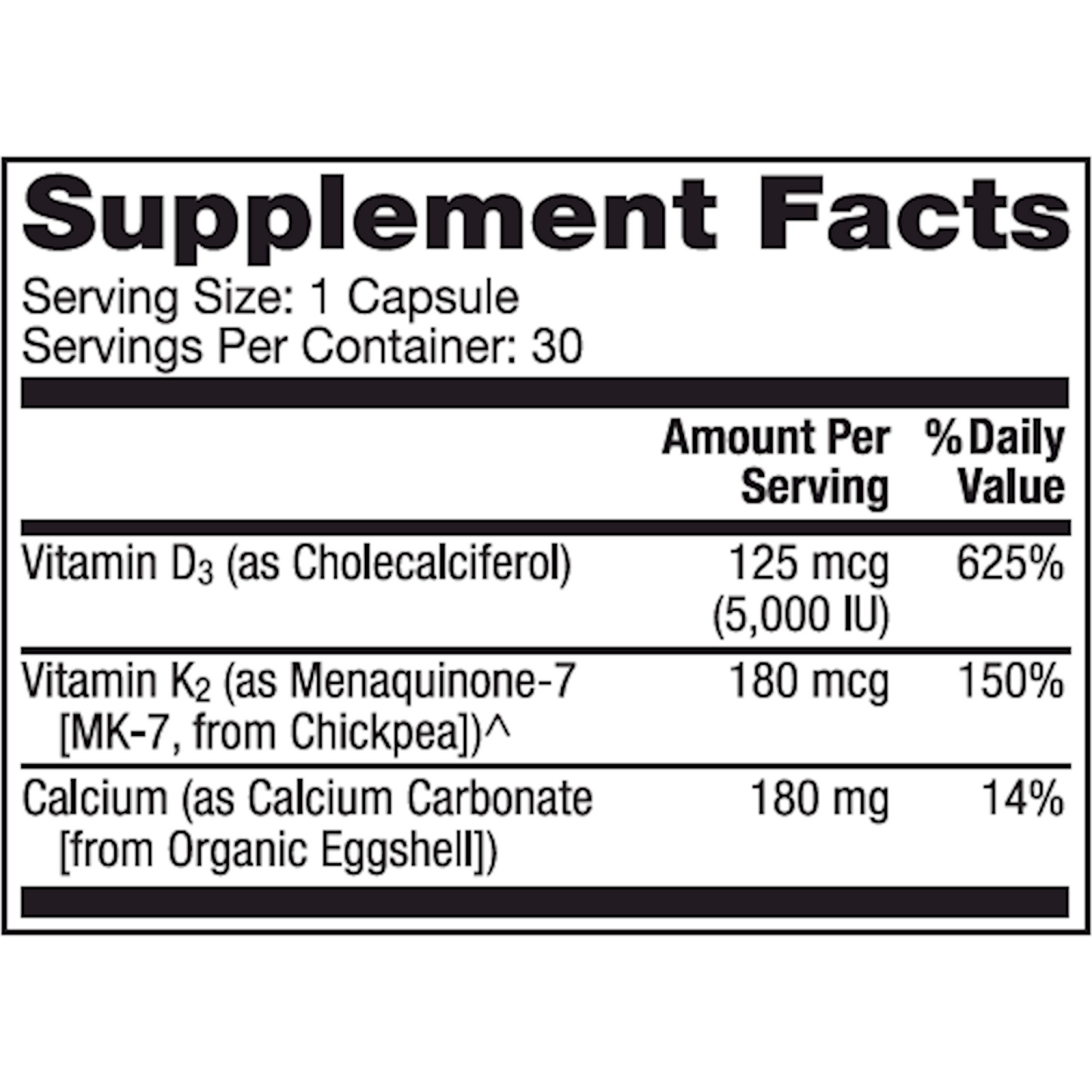 Dr. Mercola Calcium with Vitamin D3 + K2