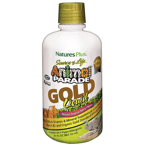 Animal Parade® GOLD Liquid - Children's Multi - Tropical Berry