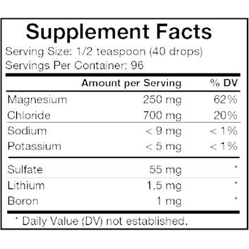 Liquid Ionic Trace Minerals