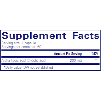 Alpha Lipoic Acid 200 mg