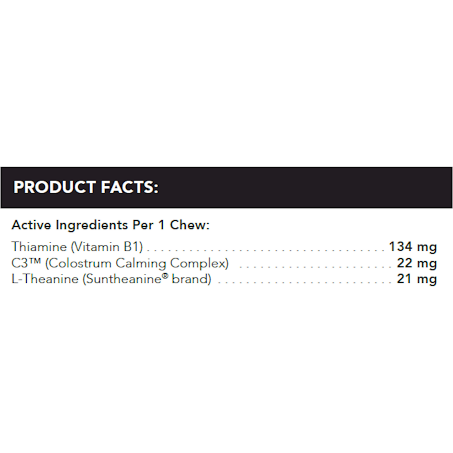 Composure Bite Sized Chews