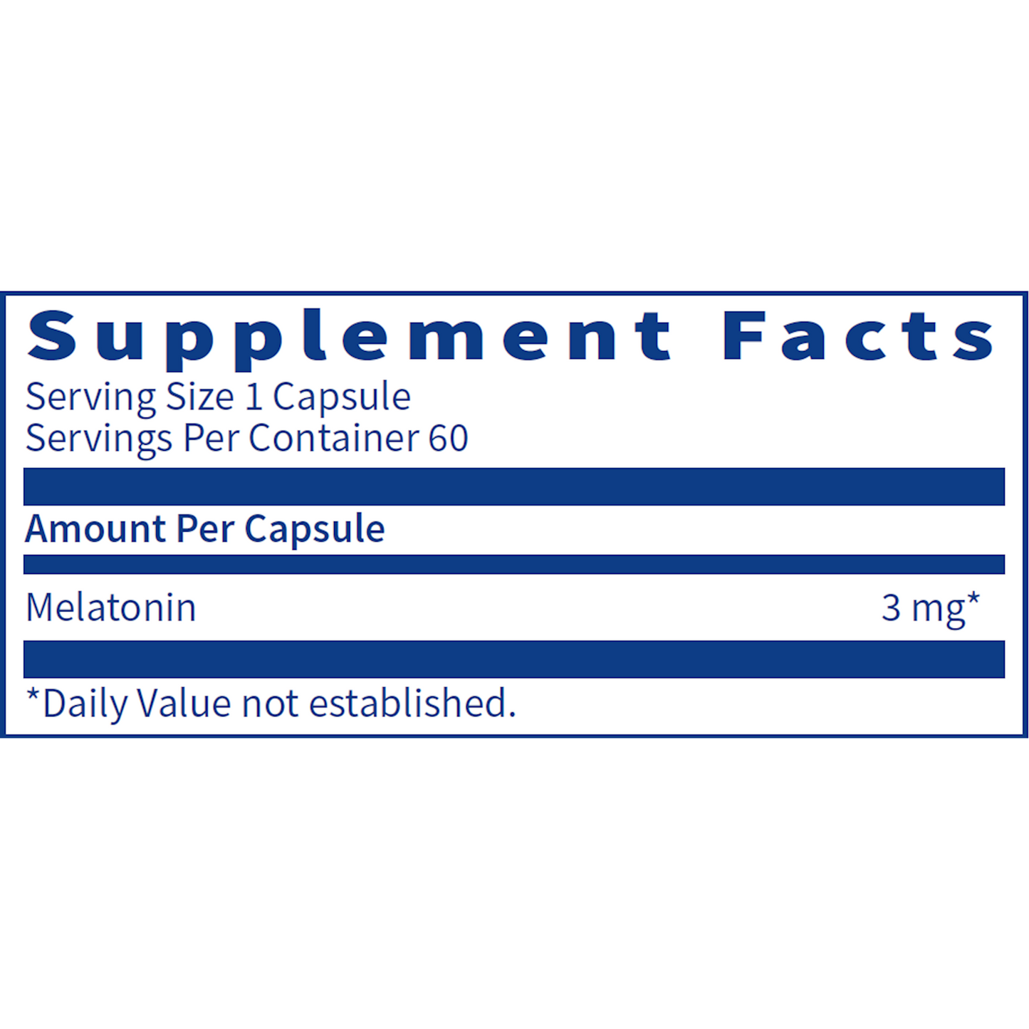 Melatonin (3 mg)