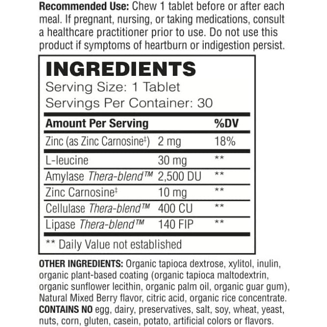 Acid Soothe Chewable Berry - on back order with manufacturer