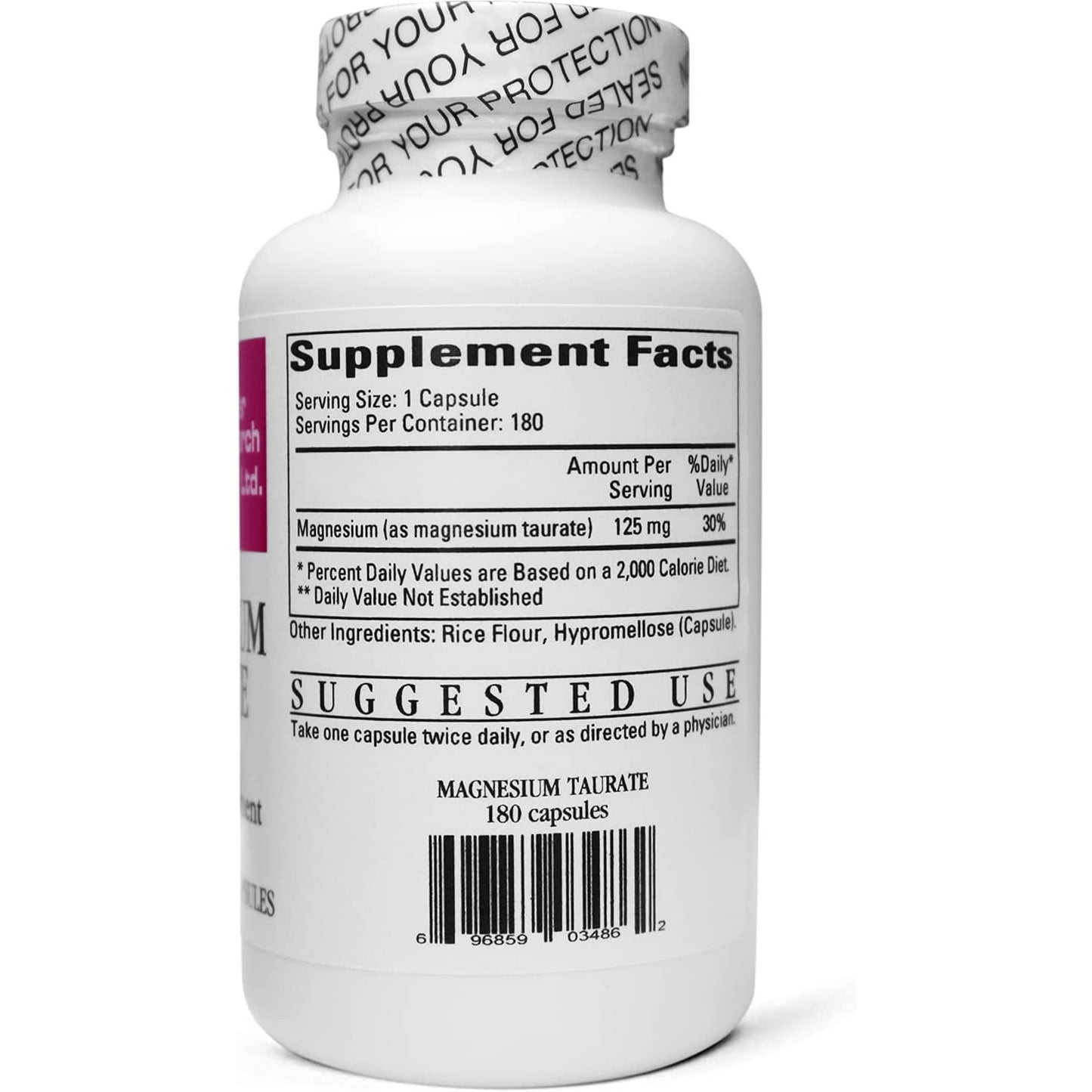 Magnesium Taurate - Cardiovascular Research