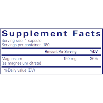 Magnesium (citrate) 150 mg