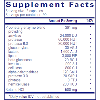 Digestive Enzymes Ultra w/ HCl
