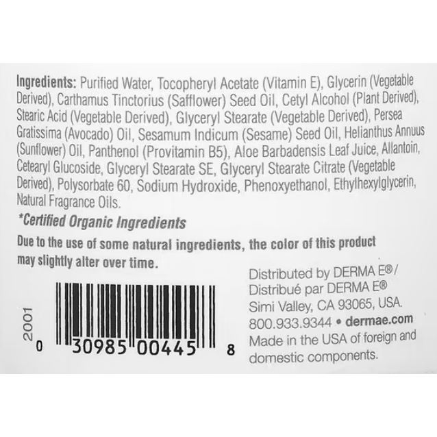 Derma-E Vitamin E Cream