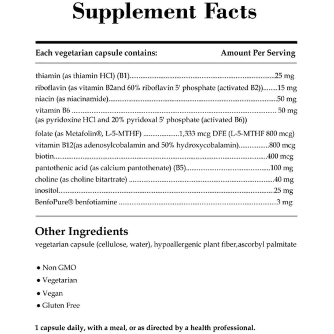 PureGenomics® B-Complex