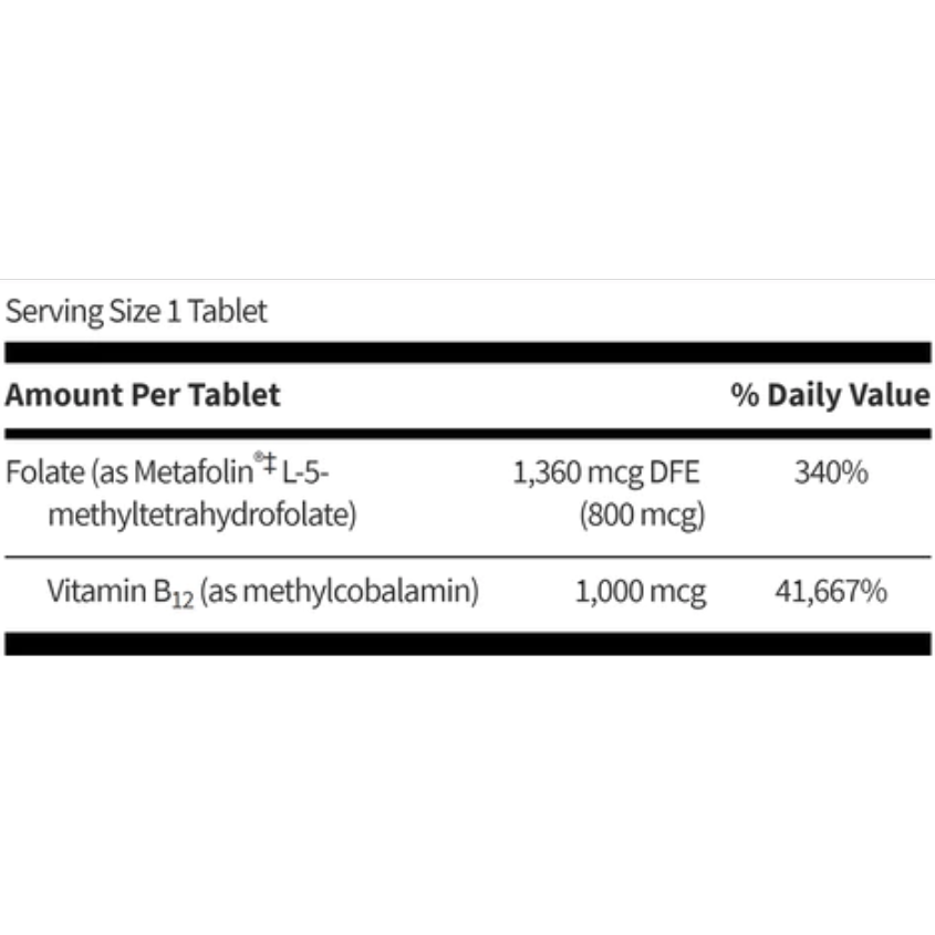 Methyl B12 Folate