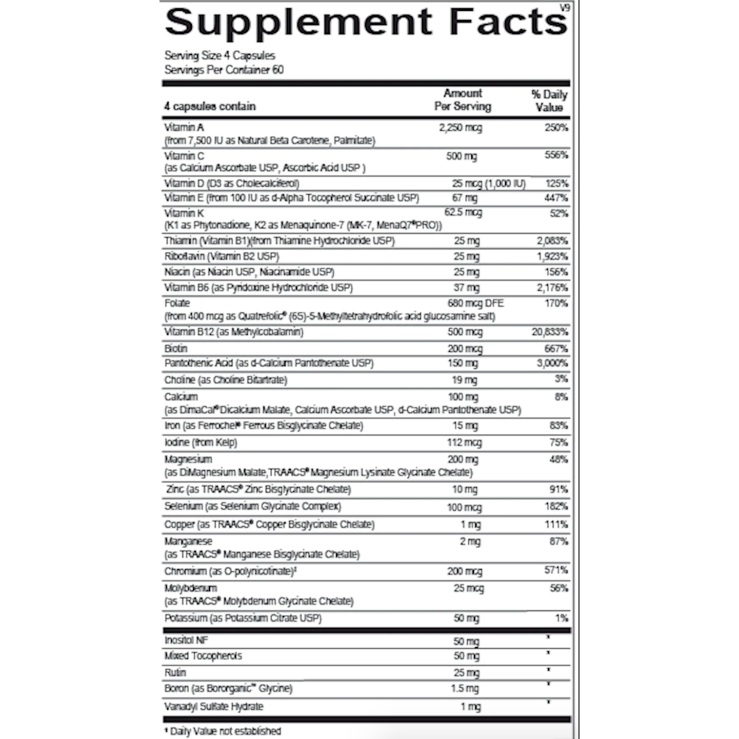 Nutri Base Multi w/ Iron