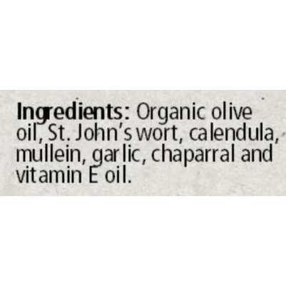 Mullein & Garlic Oil Compound 1 oz