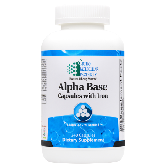 Alpha Base Capsules w/ Iron