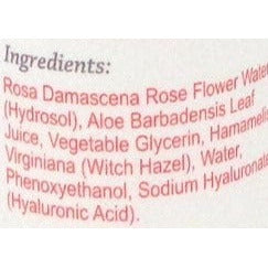 Rose Water Facial Toner