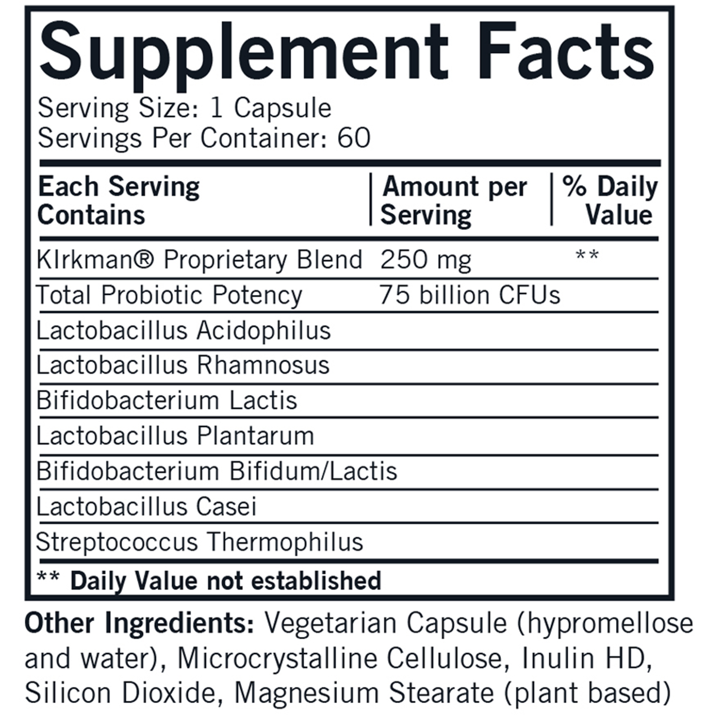 Super Pro-Bio™ 75 Billion