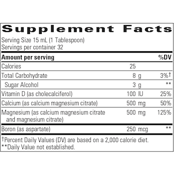 Liquid Calcium Magnesium (Currently out of Stock with Manufacturer)