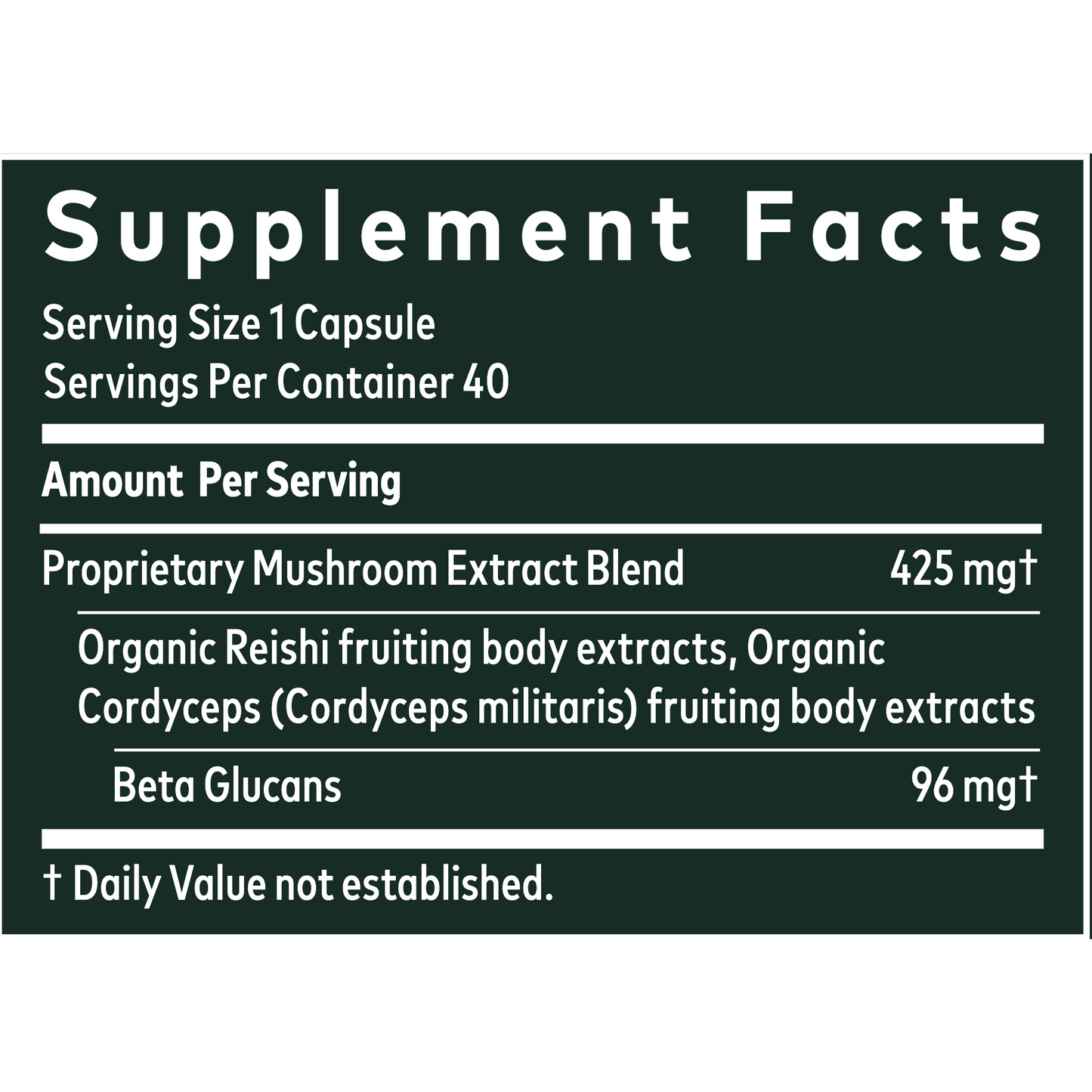 Respiratory Mushroom Blend