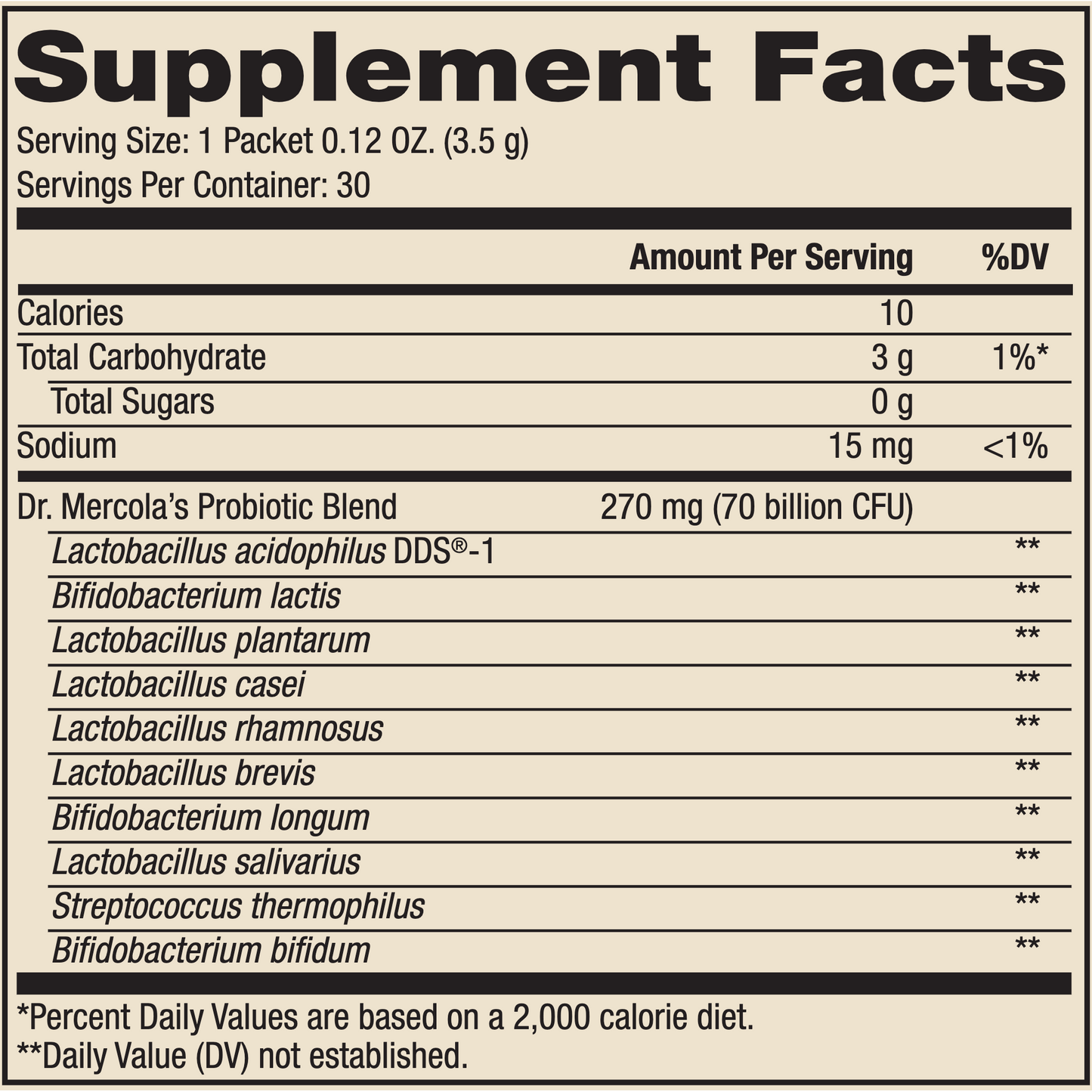 Complete Probiotics Powder