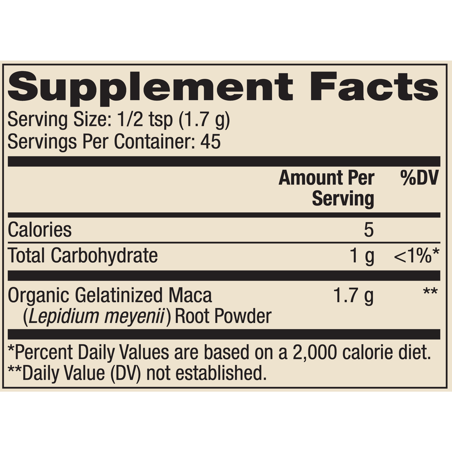 Dr. Mercola Maca Powder