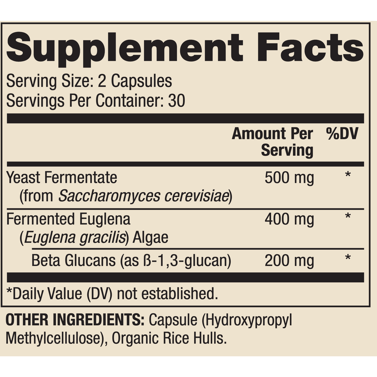 Dr. Mercola Fermented Beta Glucans