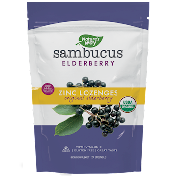 Sambucus Zinc Lozenges Elderberry