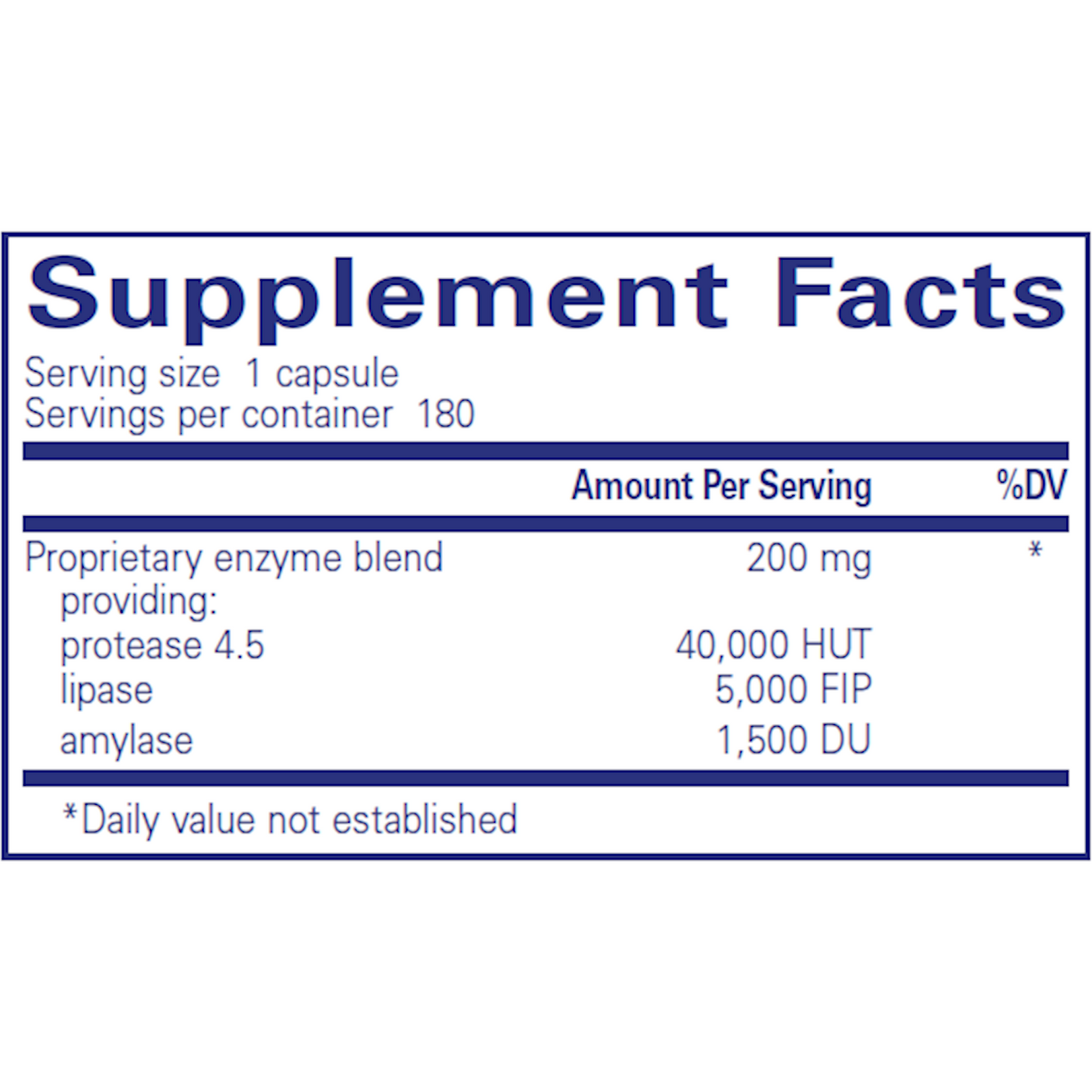 Pancreatic VegEnzymes 180 vcaps